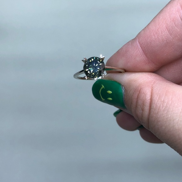 14k Moissanite Engagement Ring - Picture 10 of 11